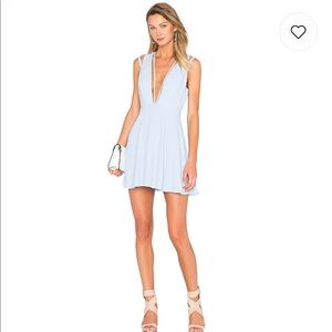 NBD deep v dress size medium